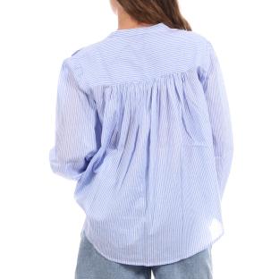 Blouse Bleu/Blanche Femme Goa Ros vue 0