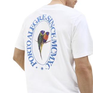T-shirt Blanc Homme Jack & Jones 12276717 vue 4