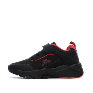 Baskets Noires/Rouge Garçon Kappa Logo Safir 2 vue 0