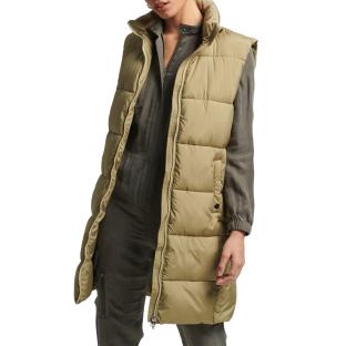 Doudoune sans manche Kaki Femme Superdry Studios vue 0