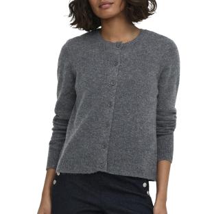 Gilet Gris Foncé Femme Only Olivia vue 0