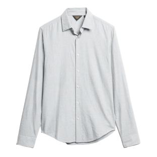 Chemise Bleu/Gris Homme Superdry Smart Shirt vue 3