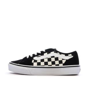 Baskets Noires/Blanches Homme Vans Filmore pas cher