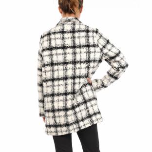 Veste Blanche/Noire Femme Sun Valley YVELIN vue 0