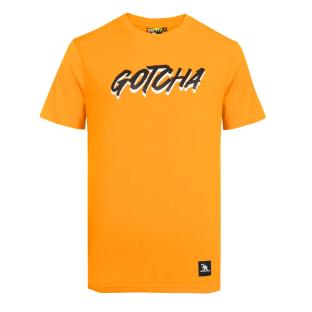 T-shirt Orange Homme Gotcha Yards pas cher