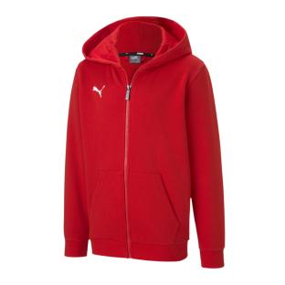 Sweat Zippé Rouge Garçon Puma Teamgoal 23 pas cher