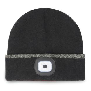 Bonnet Noir Homme Facom Avec Led vue 0