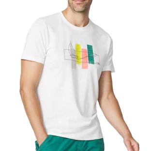 T-Shirt Blanc Homme TBS Arctique pas cher