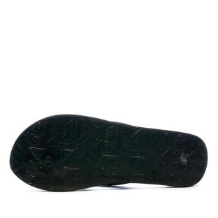 Schwarze/weiße Flip-Flops für Männer Quiksilver Molokai Ansicht 0