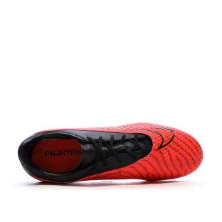 Chaussures de football Noires/Rouges Homme Nike Phantom vue 4