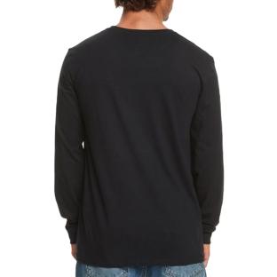 T-Shirt Manches longues Noir Homme Quiksilver Qsrainbowls vue 0