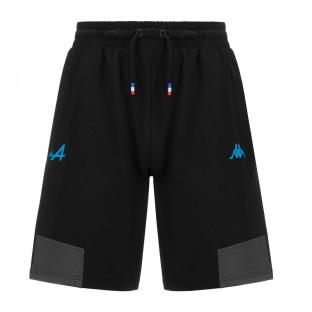 Short Noir/Turquoise Garçon Kappa Adozip pas cher