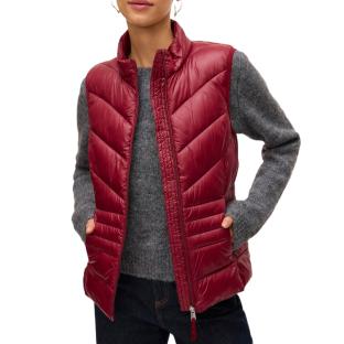 Doudoune sans manche Rouge Femme Vero Moda Sorayasiv pas cher