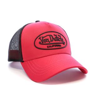 Casquette Rose/Noir Mixte Von Dutch FLU vue 2