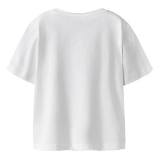 T-Shirt Blanc Garçon Name it Vagnos vue 0