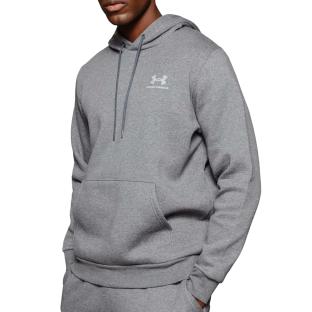 Grauer Herren-Kapuzenpullover Under Armour Essential Fleece Hoodie Ansicht 0