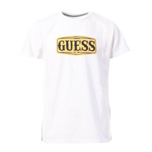 T-shirt Blanc Garçon Guess 3Z14 pas cher