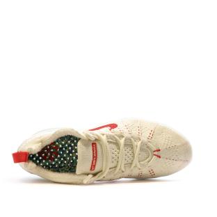 Baskets Blanches/Rouge Femme Nike Air Vapormax 2023 vue 0