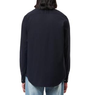 Chemise Noir Homme Lacoste Formal Shirts popeline vue 0
