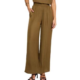Pantalon fluide/toile Kaki Morgan PWENDA vue 0