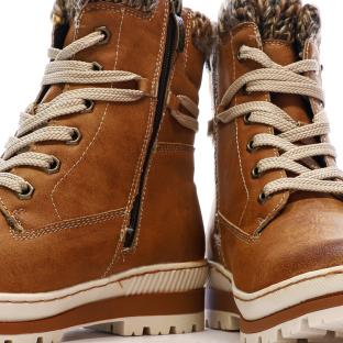 Bottines Camel Femme Relife Galabon vue 7
