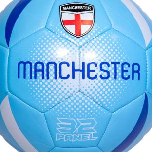 MACNHESTER Ballon Bleu/Turquoise Sport Zone vue 0