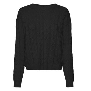 Pull Noir Femme Vero Moda Tilda pas cher