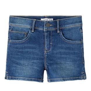 Short Bleu foncé Fille Name it Salli pas cher