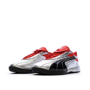 Baskets Noires/Rouges/Argent Homme Puma Goalgetter vue 0