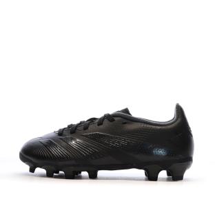 Chaussures de Foot Noires Junior Adidas Predator League MG pas cher