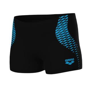 Short de bain Noir/Bleu Garçon Arena Openings pas cher