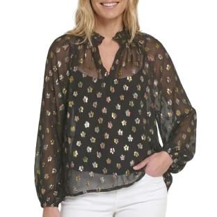 Blouse Noir Femme An'ge Louise vue 0