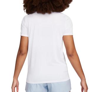 T-Shirt Blanc Femme Nike FQ4975 vue 2
