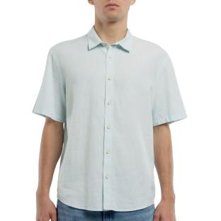 Chemise Verte Homme Teddy Smith Pietro vue 0