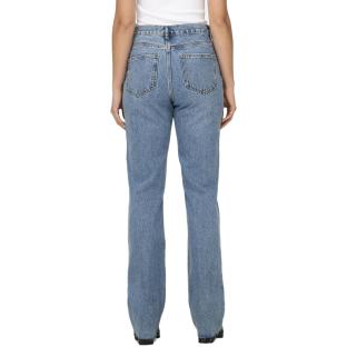 Jean Droit Bleu Femme Only Riley vue 2