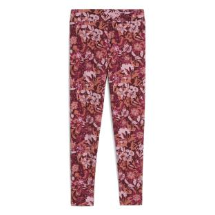 Legging à fleurs Rouge Fille Puma Ess Nature 2.0 Aop vue 2