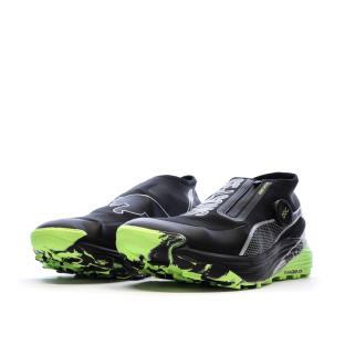 Chaussures de Running Noires/Jaunes Homme Puma Voyage Nitro 3 vue 6