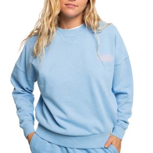 Blaues Oversize-Sweatshirt für Damen von Quiksilver cr2 Ansicht 0