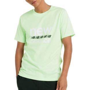 T-Shirt Vert Homme New Balance Sport Essentialses vue 0