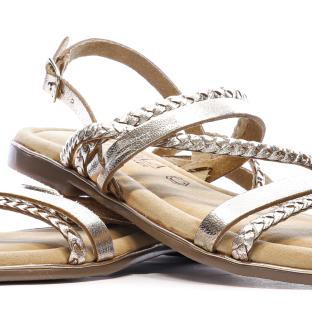 Sandales Dorées Femme Carmela ORO vue 0