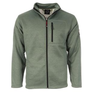Veste Polaire Vert Homme Paname Brothers Sherpa vue 0