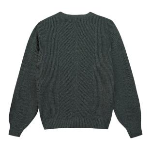 Pull Vert/Gris Femme TBS JENNYVER vue 2