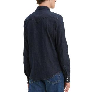 Chemise Bleu Brut Homme Levi's Classic Western vue 2