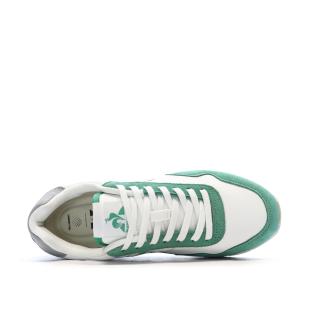 Baskets Blanches/Verte Femme Le Coq Sportif Astra_2 W Optical vue 0