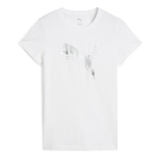 T-Shirt Blanc Femme Puma 685153 vue 0