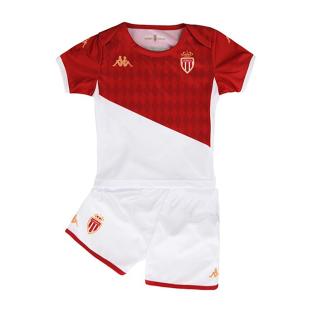AS Monaco Mini Kit Bébé Domicile Kappa 2019/2020 pas cher