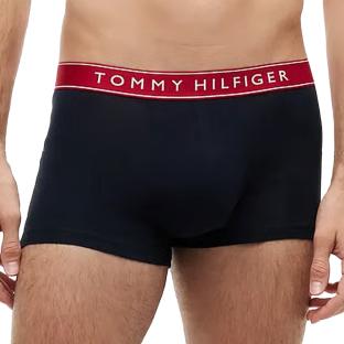 X3 Boxers Negro/Rojo para hombre Tommy Hilfiger Trunk ver 0