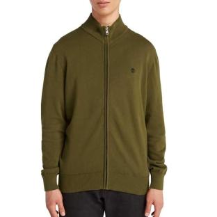 Gilet Zippé Kaki Homme Timberland TB0A2B pas cher