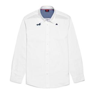 Chemise Blanche Homme Kappa Sashi Alpine F1 pas cher