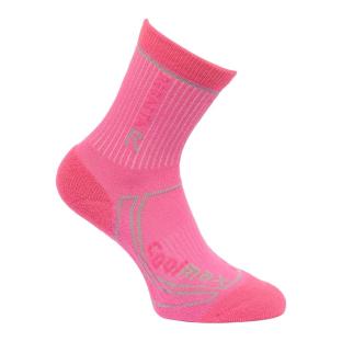 X1 Paires de Chaussettes Rose Regatta Chaussettes Coolmax vue 0
